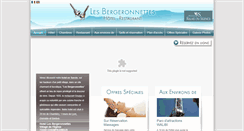 Desktop Screenshot of hotel-bergeronnettes.com